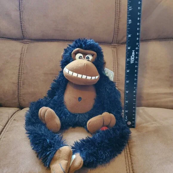 Polyfect Toys Monkey Plush Makes Jungle Sounds 9" NOS Works Great - Picture 1 of 11